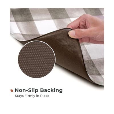 FreshMint Anti-Fatigue Kitchen Mats 2 pack NEW - Thumbnail 2