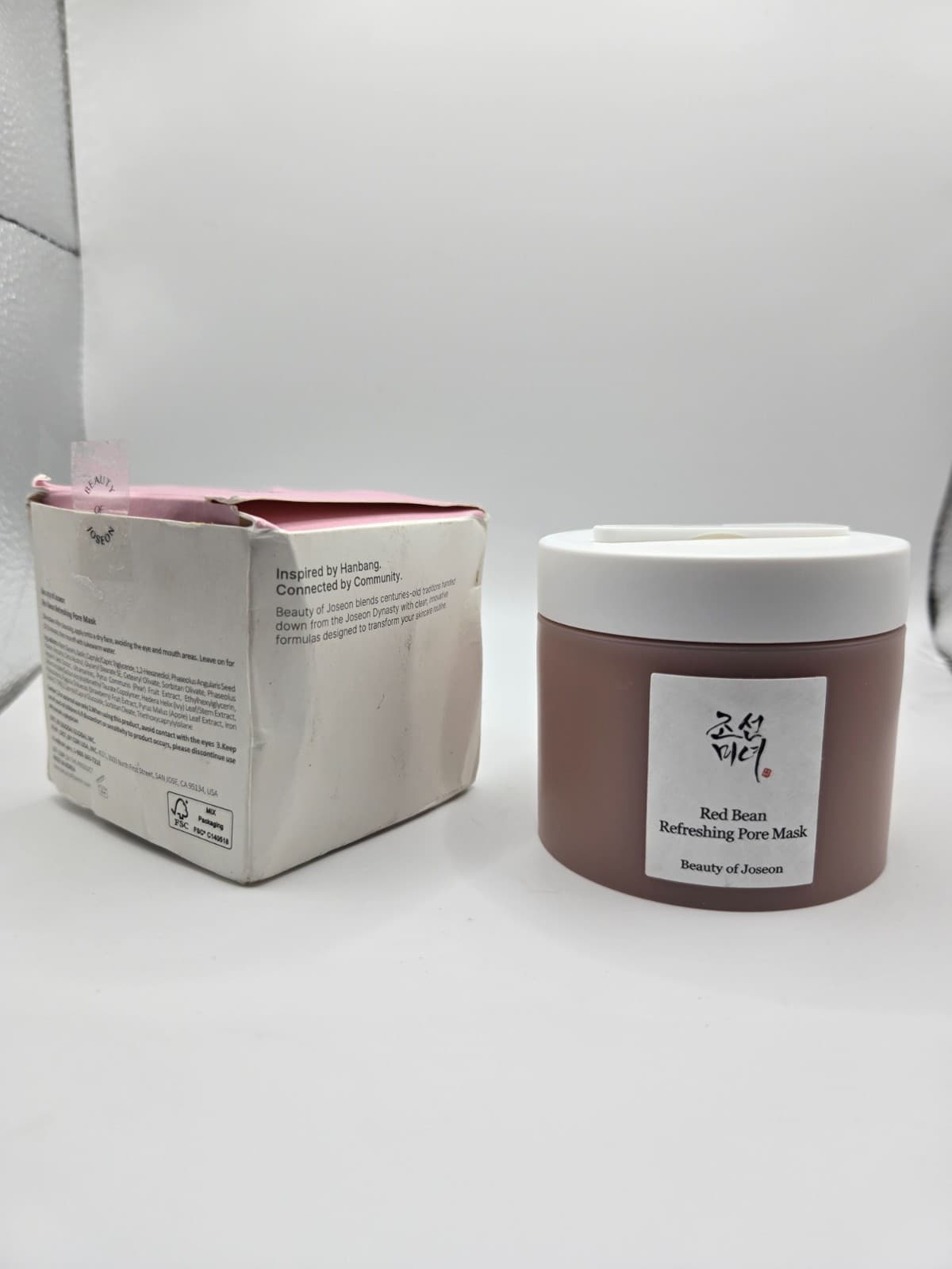 Beauty of Joseon Red Bean Refreshing Pore Mask Deep Cleansing K-Beauty - Thumbnail 2