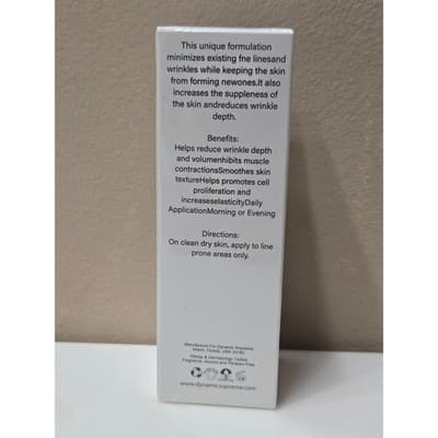 Dynamic Gemstone Peptide Serum Anti Aging Firming Hydrating Face Treatment - Thumbnail 3