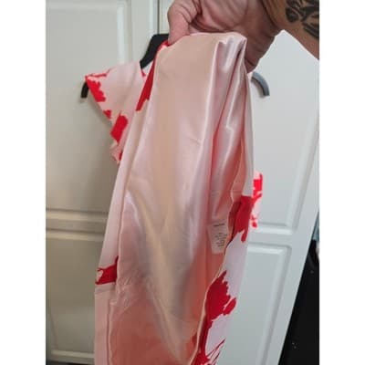 Shilla Dress Women's Size XS Pink and Red Floral For Work/ Casual - Thumbnail 4