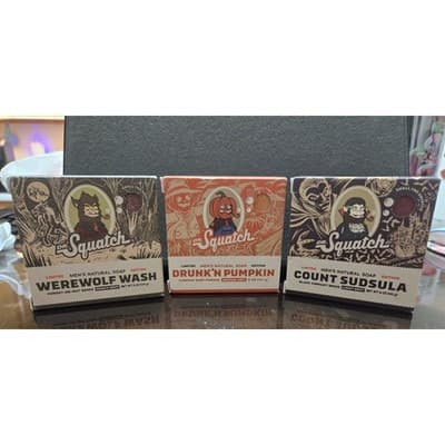 Dr. Squatch Soap 3 Pack- Unopened