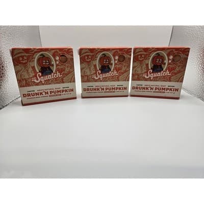 Dr. Squatch Soap 3 Pack- Unopened Drunkin Pumpkin