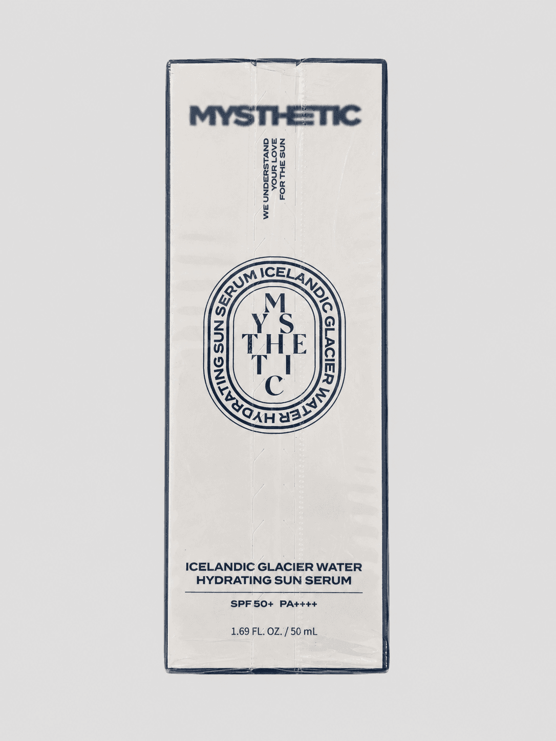 MYSTHETIC Icelandic Glacier Water Hydrating Sun Serum SPF 50+ PA++++ Kbeauty