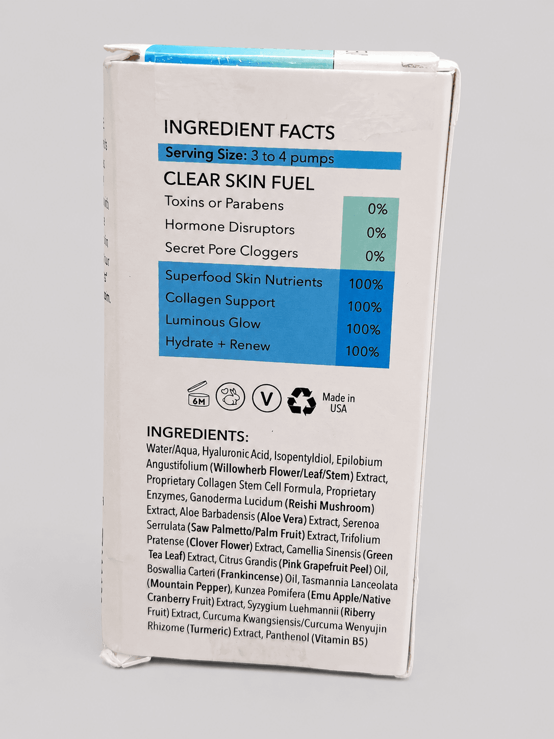 Clearstem Cellrenew Serum Stem Cells Reishi Hyaluronic Acid Anti Aging 1oz - Thumbnail 9
