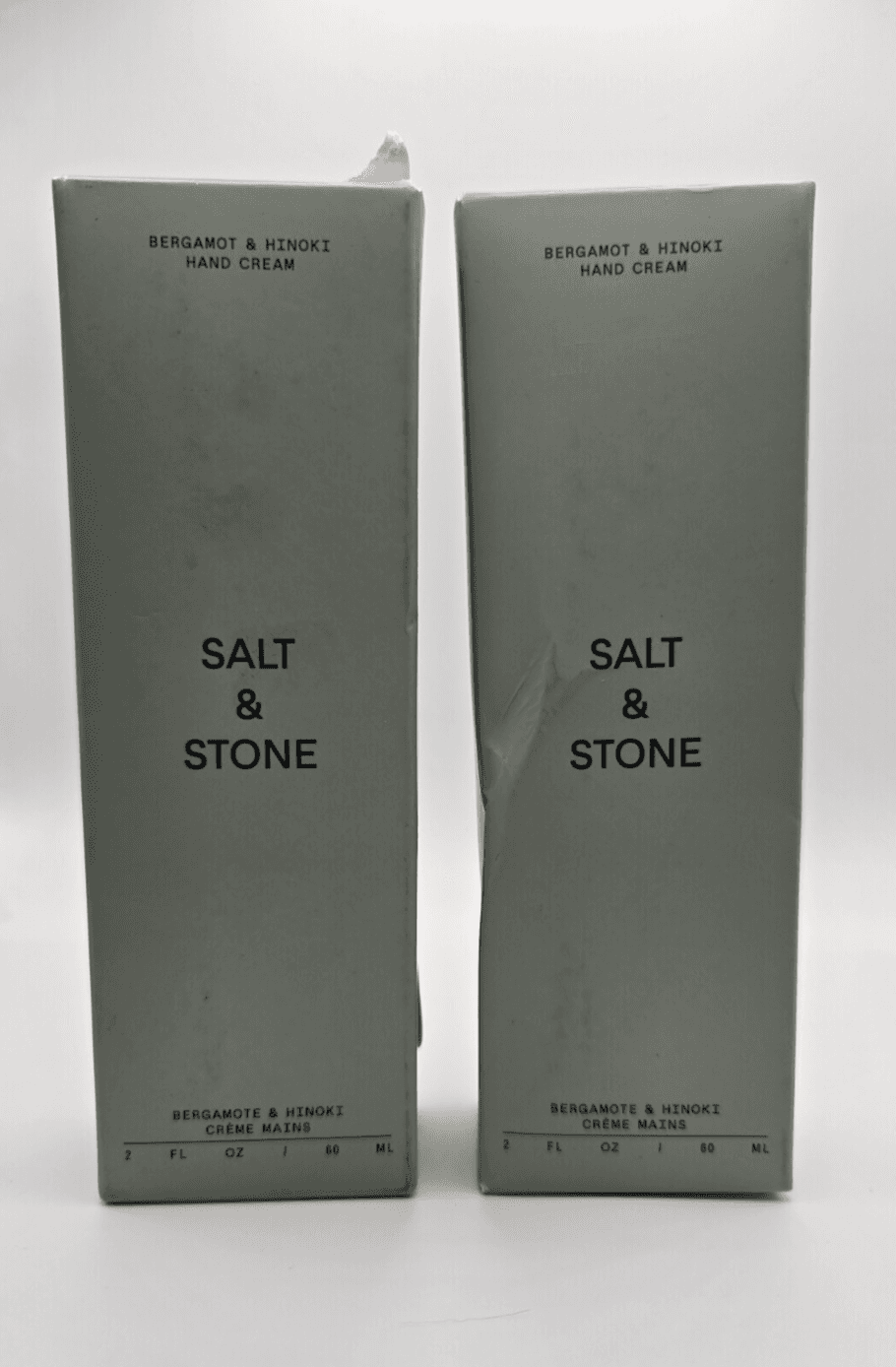 Salt & Stone Bergamot & Hinoki Hand Cream 2oz Hydrating Moisturizer Dry Hands