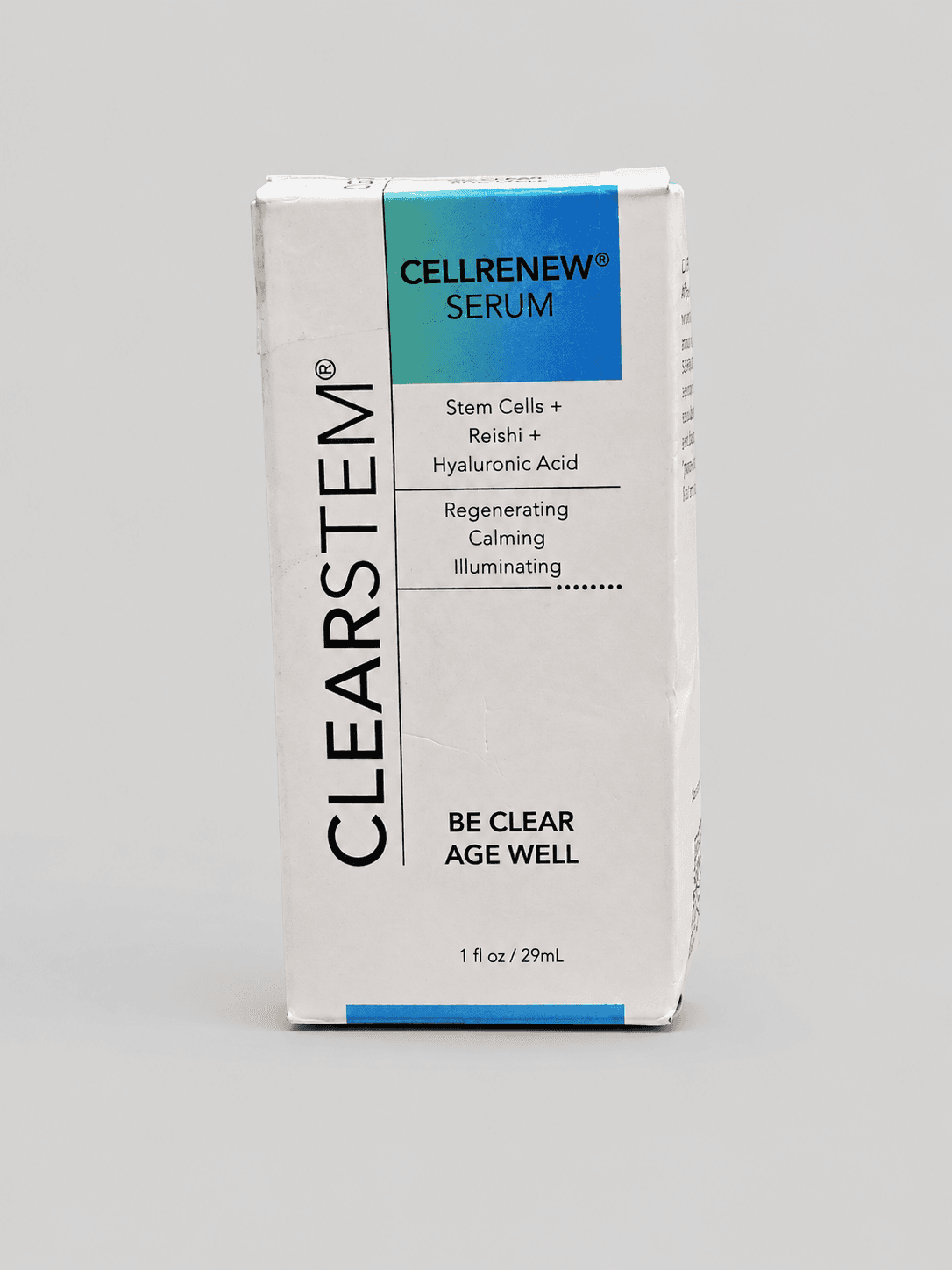 Clearstem Cellrenew Serum Stem Cells Reishi Hyaluronic Acid Anti Aging 1oz - Thumbnail 4