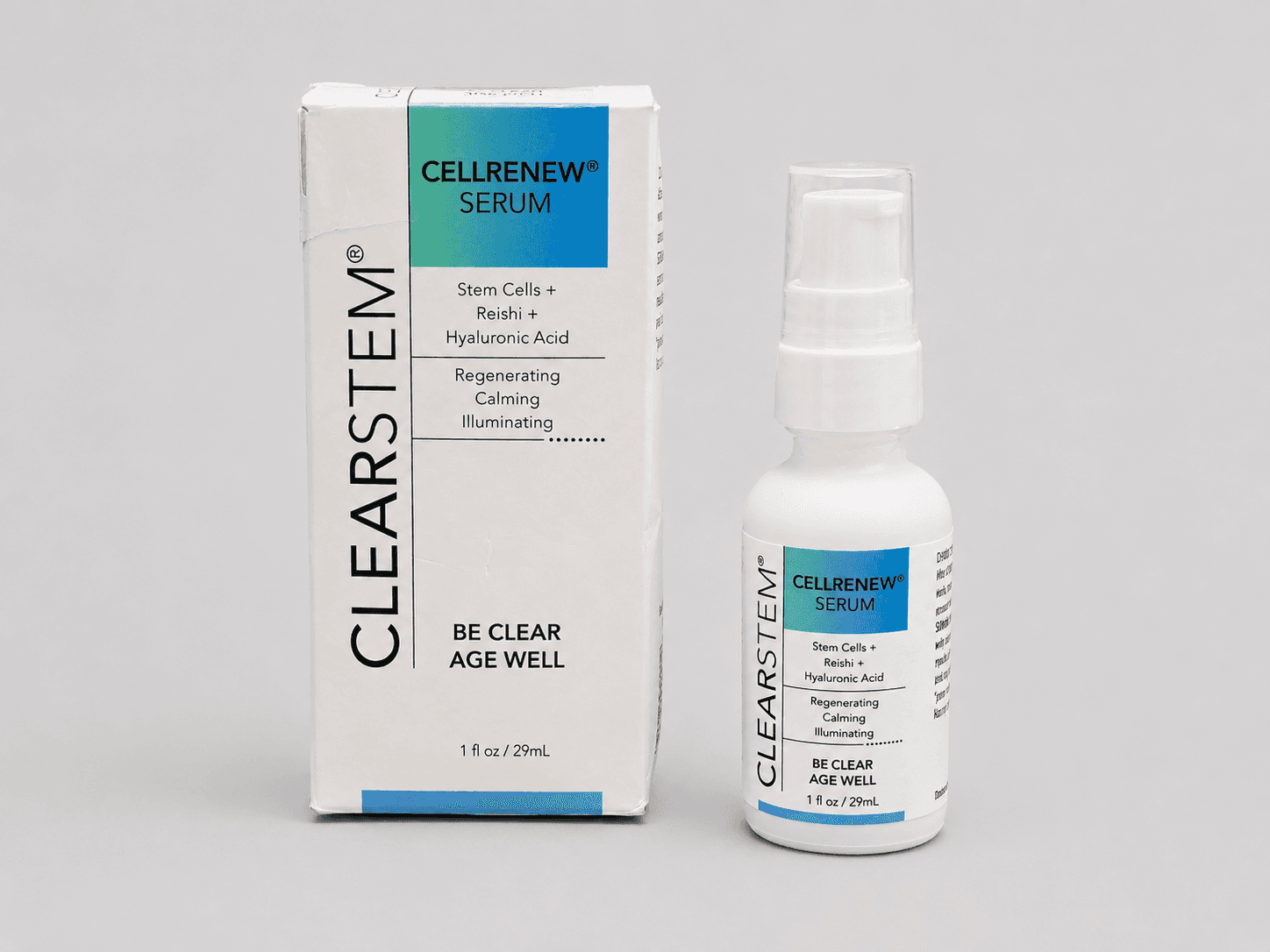 Clearstem Cellrenew Serum Stem Cells Reishi Hyaluronic Acid Anti Aging 1oz - Thumbnail 8