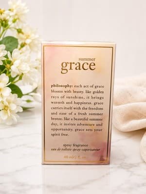 Philosophy summer grace eau de toilette spray 2.0 oz/60ml NIB sealed