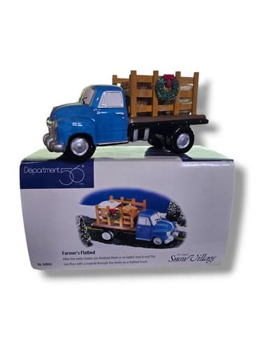 Dept 56 Farmers Flatbed