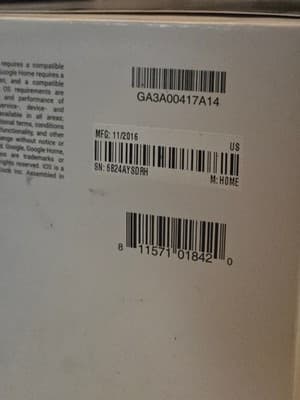 Google Home Voice Activated Speaker Smart Assistant GA3A00417A14, White - Thumbnail 8