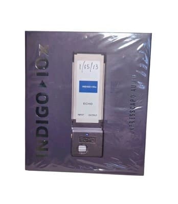 Echo Indigo IOx Digital Audio Express Card Interface For Notebooks NEW & SEALED