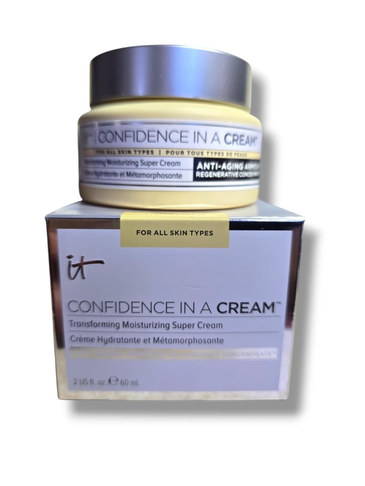 It Confidence in a Cream Super Cream Brand New in box 2 oz