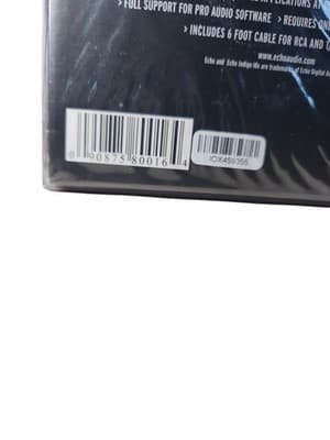 Echo Indigo IOx Digital Audio Express Card Interface For Notebooks NEW & SEALED - Thumbnail 8