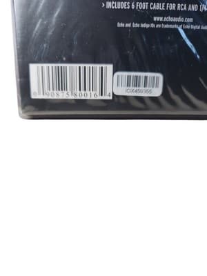 Echo Indigo IOx Digital Audio Express Card Interface For Notebooks NEW & SEALED - Thumbnail 5