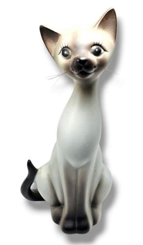MCM ARNART CREATION 🐈 Siamese Cat Figurine (33/127) Made In Japan VERY NICE!😻