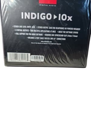 Echo Indigo IOx Digital Audio Express Card Interface For Notebooks NEW & SEALED - Thumbnail 6