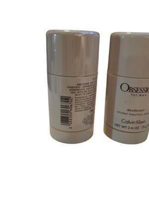 3x Calvin Klein CK Obsession Men Deodorant Stick 2.6 Oz / 75 g Deo Stick NEW - Thumbnail 5