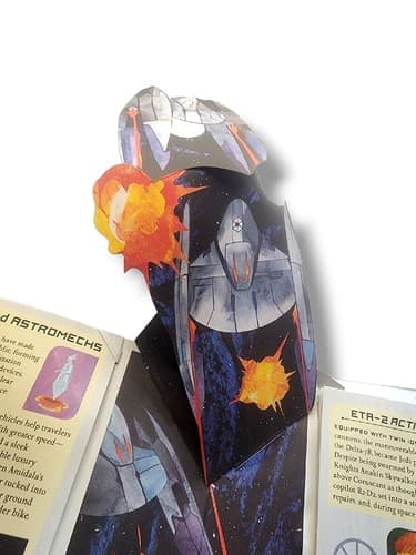 STAR WARS A Galactic Pop-Up Adventure Book very nice working paper pop ups NICE! - Thumbnail 13