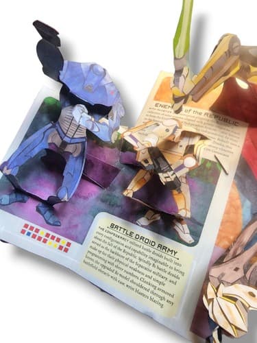STAR WARS A Galactic Pop-Up Adventure Book very nice working paper pop ups NICE! - Thumbnail 12