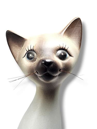 MCM ARNART CREATION 🐈 Siamese Cat Figurine (33/127) Made In Japan VERY NICE!😻 - Thumbnail 2