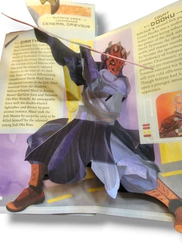 STAR WARS A Galactic Pop-Up Adventure Book very nice working paper pop ups NICE! - Thumbnail 7