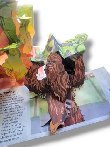 STAR WARS A Galactic Pop-Up Adventure Book very nice working paper pop ups NICE! - Thumbnail 4