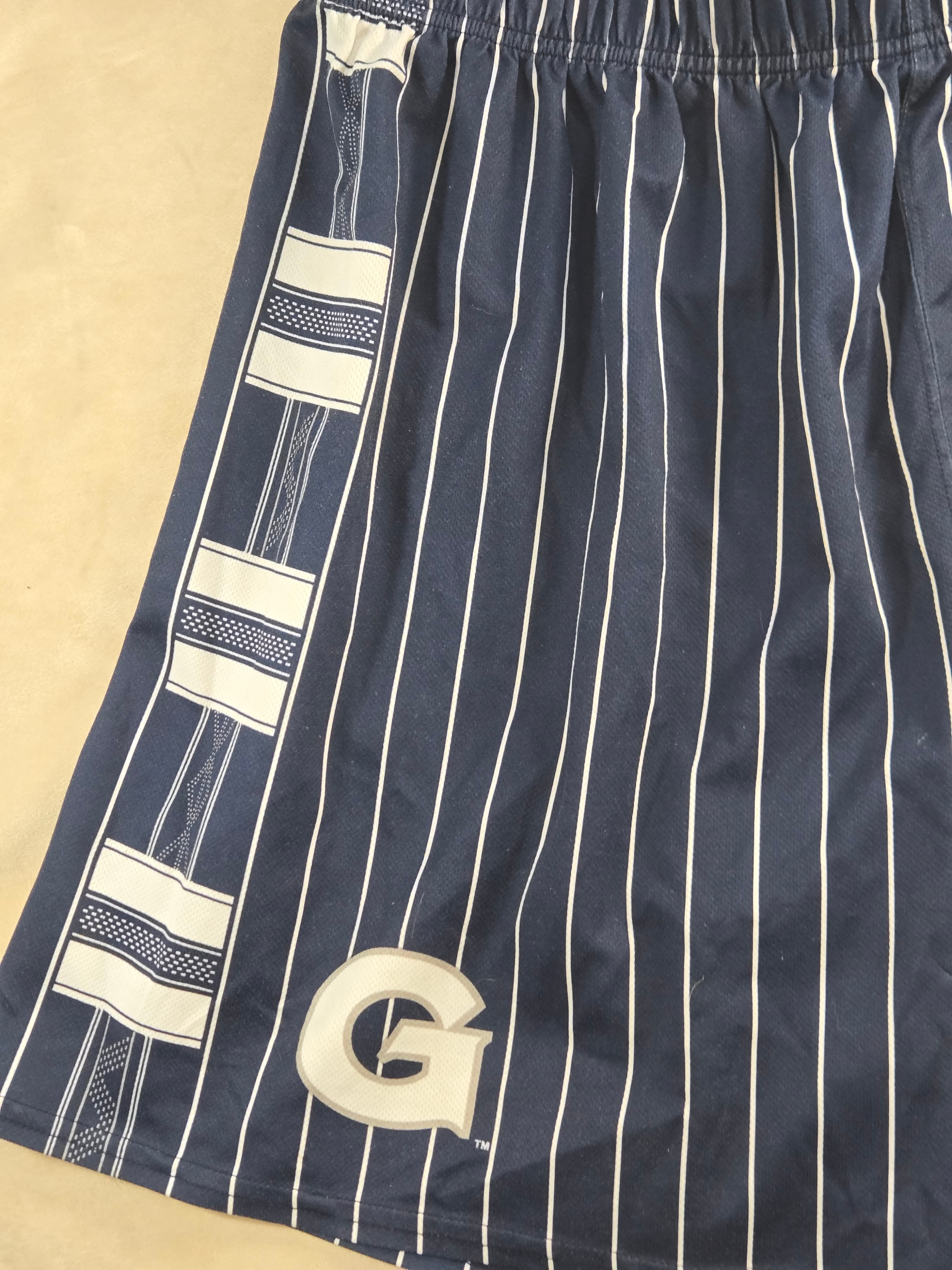 Vintage 90s Nike Team Georgetown Hoyas Athletic Shorts Men's XL Made in USA - Thumbnail 9
