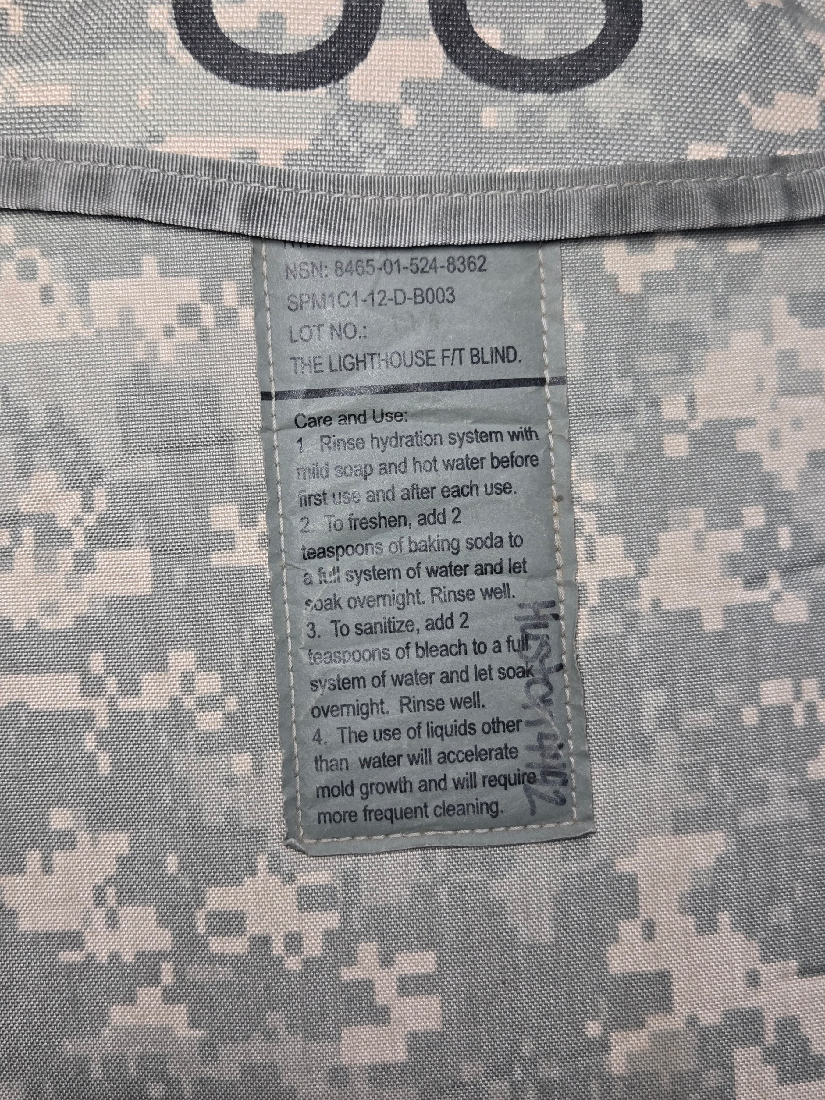 CamelBak ACU Digital Camo 3L Military Hydration Carrier Backpack - Thumbnail 3