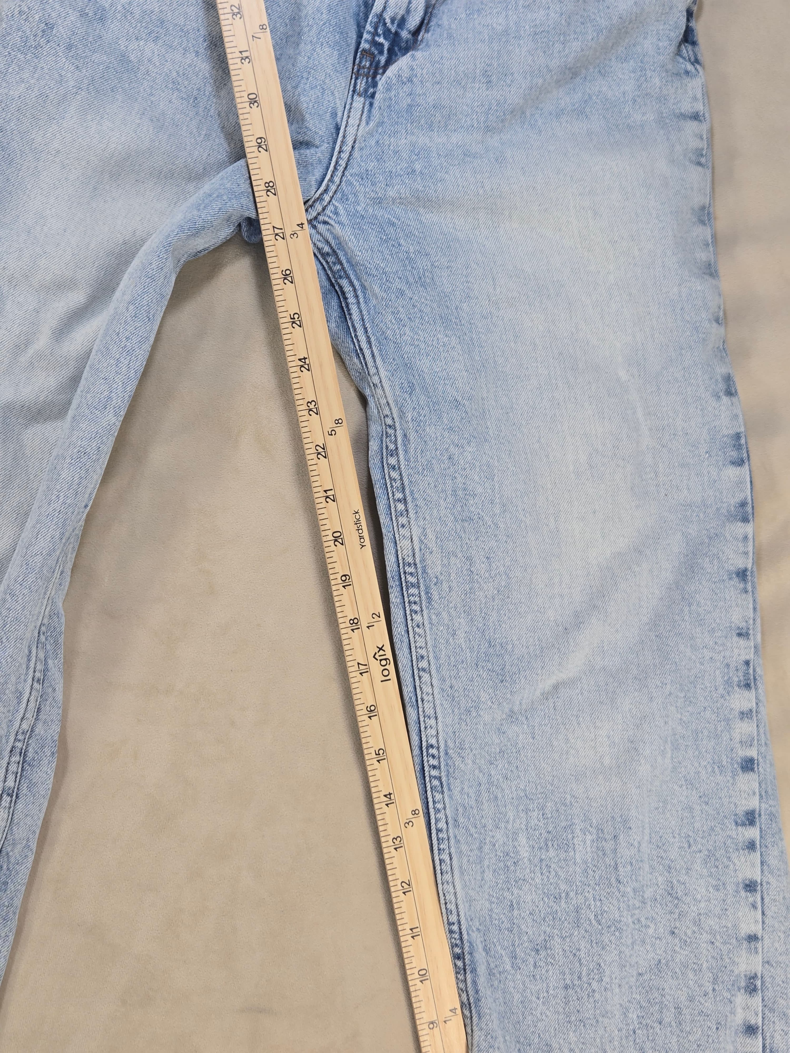 Urban Outfitters Light Wash Denim Jeans 100% Cotton - Thumbnail 12