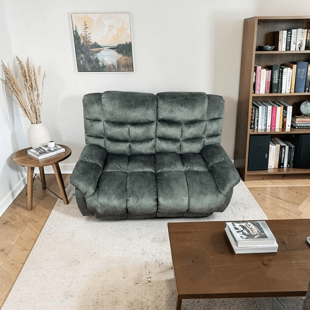 Red Barrel Studio Edilmar Wide Modern and Super Soft Manual Reclining Loveseat Sofa