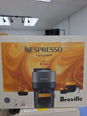 Nespresso Vertuo Pop by DeLonghi Coffee Espresso Iced Tea Maker New Black