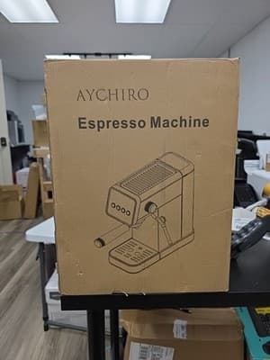 20 Bar Espresso Machine with Steam Wand - Dual Shot Espresso Maker