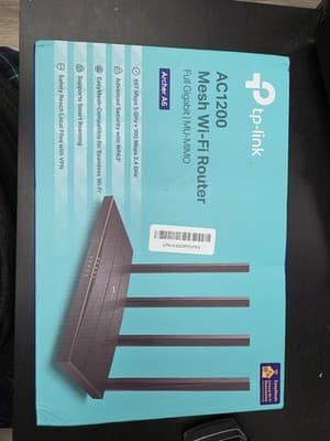 TP-Link AC1200 Wireless MU-MIMO Gigabit Router (Archer A6)- Dual Band MU-MIMO Wi