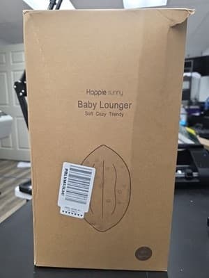 Baby Lounger for Newborn: Portable & Lightweight Pillow for Tummy Time Playtime
