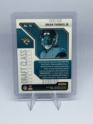 Panini 2024 Contenders Draft Class Brian Thomas Jr. Jaguars Rookie #14 - Thumbnail 2