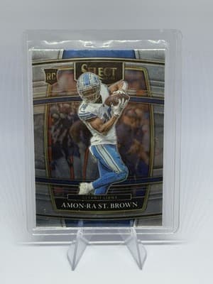Panini 2021 Select Concourse Amon-Ra St. Brown Rookie #73