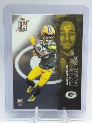 Topps SIGNATURES 2025 Savion Williams Rookie Green Bay Packers #144