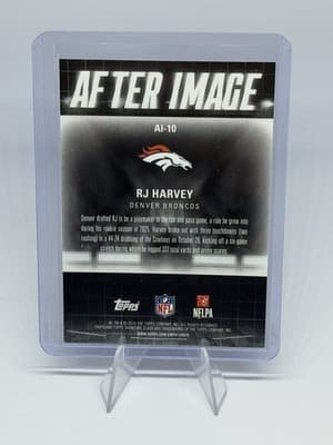 Topps 2025 Signature Class AI-10 RJ Harvey Denver Broncos Rookie - Thumbnail 2