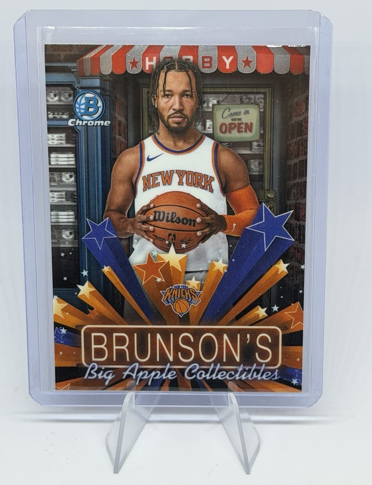Topps 2025-26 Chrome Basketball Jalen Brunson New York Knicks #101