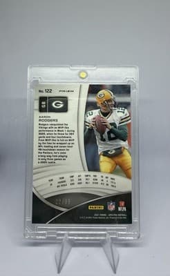 2021 Panini Spectra Celestial Prizm Aaron Rodgers #122 Packers /99 - Thumbnail 2