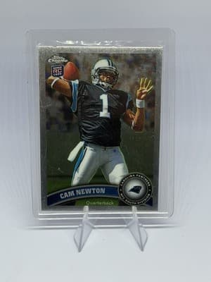 Topps 2011 Chrome Rookie Cam Newton Carolina Panthers #1 Football NFL