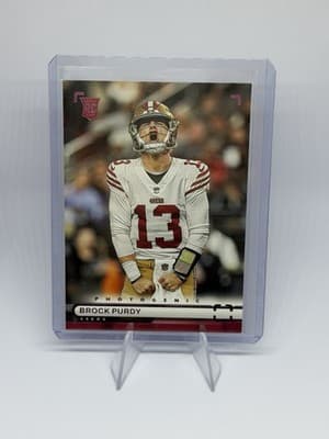 Panini Chronicles Photogenic Brock Purdy 49ers Rookie Insert 2022 #PH-36