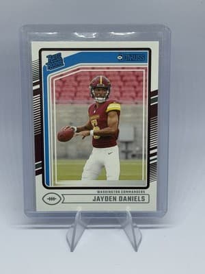 Panini 2024 Donruss Rated Rookie Jayden Daniels #389 Washington Commanders NFL
