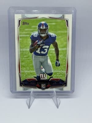 Topps 2014 Odell Beckham Jr New York Giants Rookie RC #355 Football Card