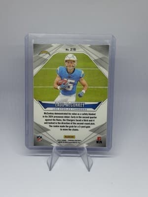 2024 Panini Phoenix Ladd McConkey Chargers Las er Rookie #216 - Thumbnail 2