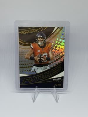 2025 Panini Revolution Futures Bo Nix Denver Broncos Insert #2