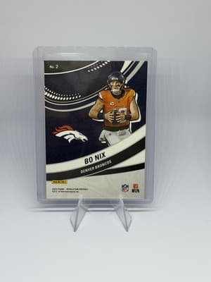 2025 Panini Revolution Futures Bo Nix Denver Broncos Insert #2 - Thumbnail 2