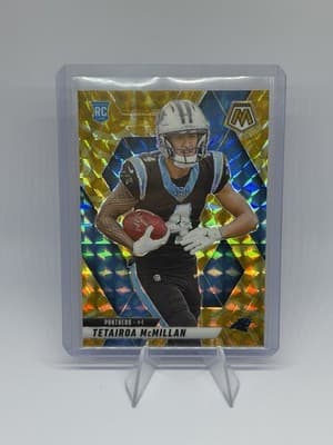 2025 Panini Mosaic Tetairoa McMillan Panthers Rookie Prizm #309