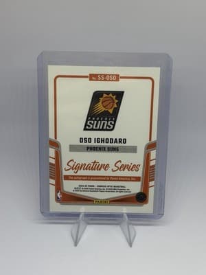 Panini 2024-25 Donruss Optic Oso Ighodaro Suns RC 🔥Autograph🔥 SS-OSO - Thumbnail 2