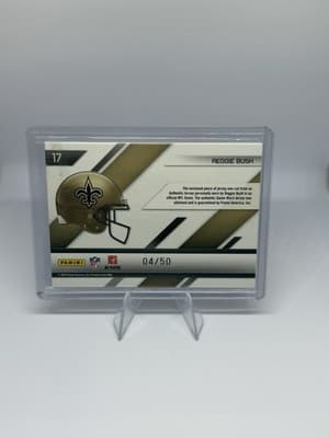 Panini 2010 Certified Shirt Off My Back Prime Reggie Bush Saints 🔥/50🔥 MEM #17 - Thumbnail 2